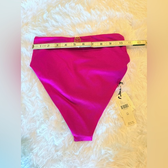 Bahia Maria x Anthropologie High-Waisted Bikini Bottoms | Pink Fuchsia | XS NWT - Picture 4 of 14